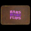 Faux Leather Engravable Patch - Round-Corner Rectangular Thumbnail