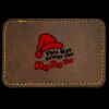 Faux Leather Engravable Patch - Round-Corner Rectangular Thumbnail