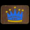 Faux Leather Engravable Patch - Round-Corner Rectangular Thumbnail