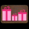 Faux Leather Engravable Patch - Round-Corner Rectangular Thumbnail