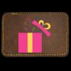 Faux Leather Engravable Patch - Round-Corner Rectangular Thumbnail