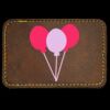 Faux Leather Engravable Patch - Round-Corner Rectangular Thumbnail