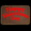 Faux Leather Engravable Patch - Round-Corner Rectangular Thumbnail