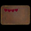Faux Leather Engravable Patch - Round-Corner Rectangular Thumbnail