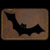 Faux Leather Engravable Patch - Round-Corner Rectangular Thumbnail