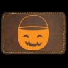 Faux Leather Engravable Patch - Round-Corner Rectangular Thumbnail