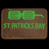Faux Leather Engravable Patch - Round-Corner Rectangular Thumbnail