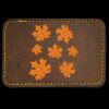Faux Leather Engravable Patch - Round-Corner Rectangular Thumbnail
