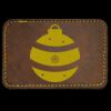 Faux Leather Engravable Patch - Round-Corner Rectangular Thumbnail
