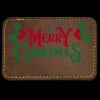 Faux Leather Engravable Patch - Round-Corner Rectangular Thumbnail