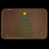Faux Leather Engravable Patch - Round-Corner Rectangular Thumbnail