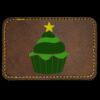 Faux Leather Engravable Patch - Round-Corner Rectangular Thumbnail