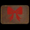 Faux Leather Engravable Patch - Round-Corner Rectangular Thumbnail