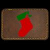 Faux Leather Engravable Patch - Round-Corner Rectangular Thumbnail