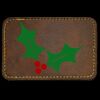 Faux Leather Engravable Patch - Round-Corner Rectangular Thumbnail