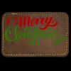 Faux Leather Engravable Patch - Round-Corner Rectangular Thumbnail