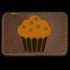 Faux Leather Engravable Patch - Round-Corner Rectangular Thumbnail