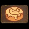 Faux Leather Engravable Patch - Round-Corner Rectangular Thumbnail
