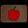 Faux Leather Engravable Patch - Round-Corner Rectangular Thumbnail