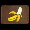 Faux Leather Engravable Patch - Round-Corner Rectangular Thumbnail