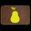 Faux Leather Engravable Patch - Round-Corner Rectangular Thumbnail
