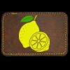 Faux Leather Engravable Patch - Round-Corner Rectangular Thumbnail