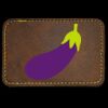 Faux Leather Engravable Patch - Round-Corner Rectangular Thumbnail