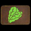 Faux Leather Engravable Patch - Round-Corner Rectangular Thumbnail