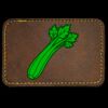 Faux Leather Engravable Patch - Round-Corner Rectangular Thumbnail