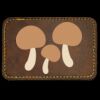 Faux Leather Engravable Patch - Round-Corner Rectangular Thumbnail