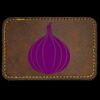 Faux Leather Engravable Patch - Round-Corner Rectangular Thumbnail