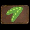 Faux Leather Engravable Patch - Round-Corner Rectangular Thumbnail