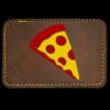 Faux Leather Engravable Patch - Round-Corner Rectangular Thumbnail