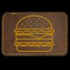 Faux Leather Engravable Patch - Round-Corner Rectangular Thumbnail