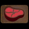 Faux Leather Engravable Patch - Round-Corner Rectangular Thumbnail