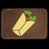 Faux Leather Engravable Patch - Round-Corner Rectangular Thumbnail