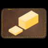 Faux Leather Engravable Patch - Round-Corner Rectangular Thumbnail