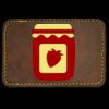 Faux Leather Engravable Patch - Round-Corner Rectangular Thumbnail