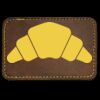 Faux Leather Engravable Patch - Round-Corner Rectangular Thumbnail