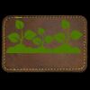 Faux Leather Engravable Patch - Round-Corner Rectangular Thumbnail