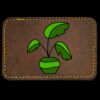 Faux Leather Engravable Patch - Round-Corner Rectangular Thumbnail
