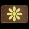 Faux Leather Engravable Patch - Round-Corner Rectangular Thumbnail