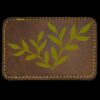 Faux Leather Engravable Patch - Round-Corner Rectangular Thumbnail