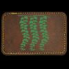 Faux Leather Engravable Patch - Round-Corner Rectangular Thumbnail
