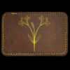 Faux Leather Engravable Patch - Round-Corner Rectangular Thumbnail