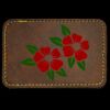 Faux Leather Engravable Patch - Round-Corner Rectangular Thumbnail