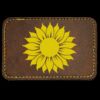 Faux Leather Engravable Patch - Round-Corner Rectangular Thumbnail