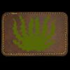 Faux Leather Engravable Patch - Round-Corner Rectangular Thumbnail