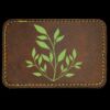 Faux Leather Engravable Patch - Round-Corner Rectangular Thumbnail