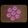 Faux Leather Engravable Patch - Round-Corner Rectangular Thumbnail